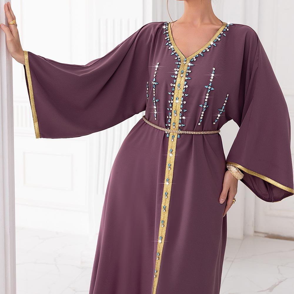 dress sleeve travel womens diamond hand-sewn color root