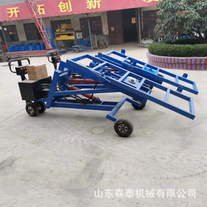 轻型隔墙板立板机 电动液压墙板安装机 3-6米移动式墙板拆装机