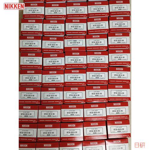 日研NIKKEN细杆刀柄BT30-SK13-90P-RP BT30-SK16-90 SK16-12AC