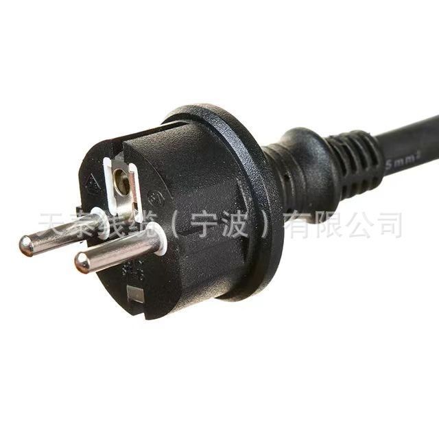 交流电源线H07RN-F橡套带B1连接器和16A电QUF插头漏保护器延C胶长