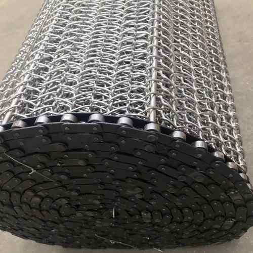 耐高温烘干机网带不锈钢流水线输送网带链条机械工业碳钢传动带