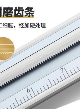上工带表卡尺0-150mltao4420m高精度油标代表游卡尺不-锈钢020030