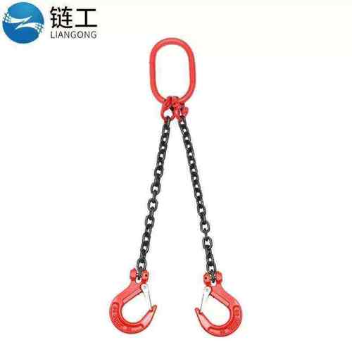 链工起重链条吊索具单双腿链条吊具成套吊装起重吊链G80锰钢起重