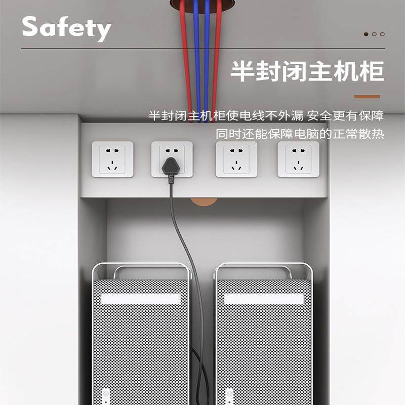 办公约家具开放员工位组简现代卡座区合4/6人位职员办公桌椅组合