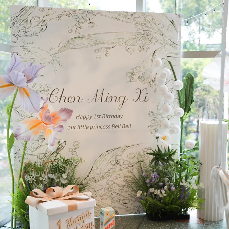 周岁生日布置场景装饰男女孩kt板定制满月百日宴背景墙板抓周道具,节庆用品/礼品,气球,淘宝优惠券,粉丝福利购,淘宝优惠卷