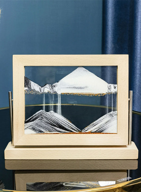 工艺品简约创意流沙沙画装饰摆件