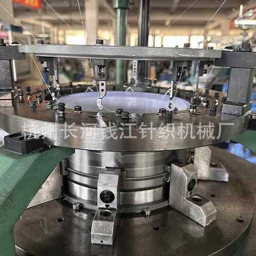 厂家应棉纱口网袋机大径平羊肉布机涤QJY-WD-2纶供丝网袋布机针织