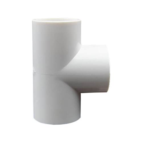 PVC水管三通等径管件接头配件给水管塑料排水50 63 70 32 40 75管