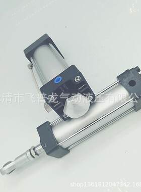 自动下料机器上面的气液阻尼气缸QGA50-125-CA-U可稳定的调节速达