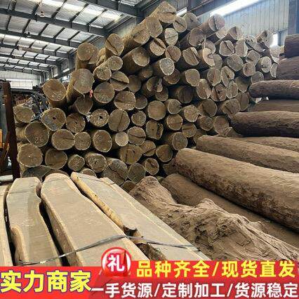绿檀原木木料紫光檀小叶黄杨木料皮灰东非黑黄檀乌木牛角木