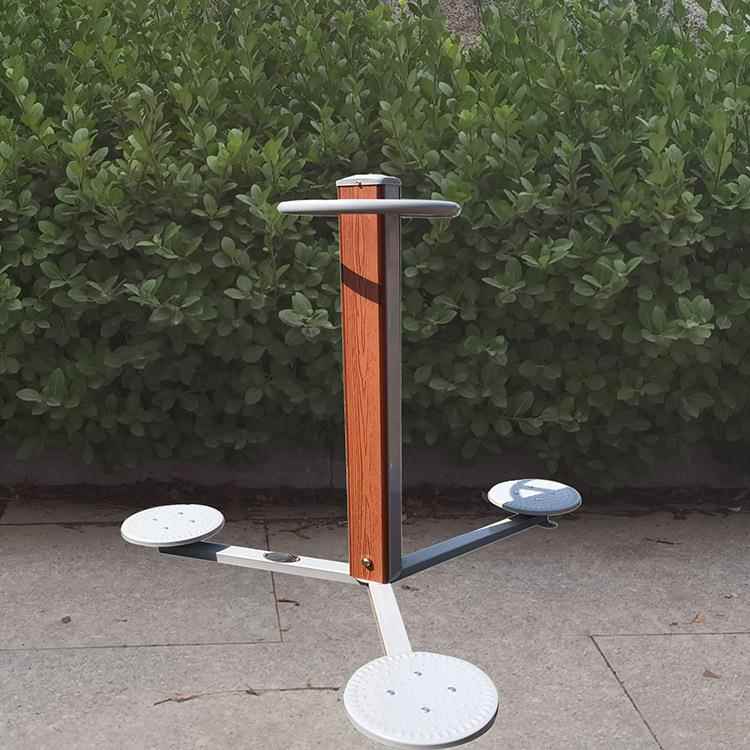 供应户外小区社区广场老年人体育运动路径套装塑木室外健身器材