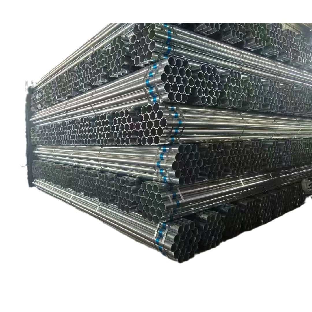 友发镀锌钢管热镀锌圆管Q235高锌层消防供水大棚管dn40镀锌管批发