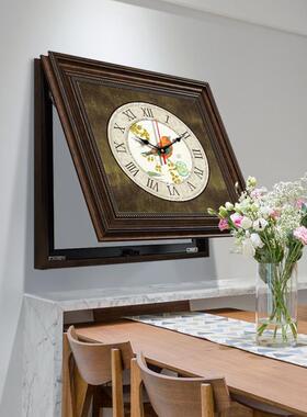 OF9D式电表美改箱装饰画带钟表复古餐F7595JH6厅造弱盒配电箱电闸