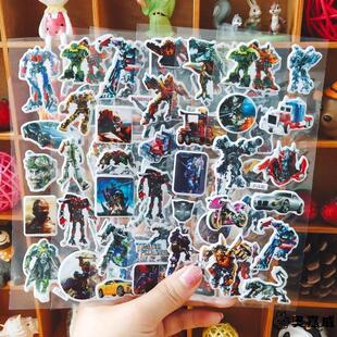 奥3d立体特儿童曼贴纸浮雕男孩卡通可爱网红爆款 饰 泡棉泡泡贴画装