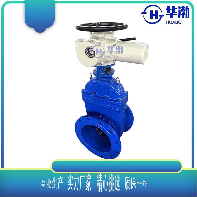 普通开关型法兰连接硬密封单向直通式电动闸阀Z940H暗杆法兰阀门