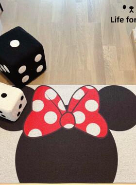 生活给你一个可爱的家入口门丝圈地垫，入口门垫，可剪刮泥和泥土