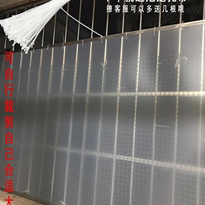 阳台防雨帘阳台挡雨卷帘封阳台神器防雨阳台防飘雨神器磨砂半透明