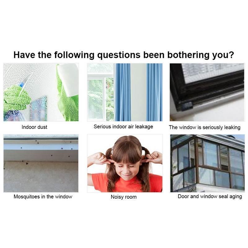 5M Door Bottom Seal Strip Weather Window Rubber Seal Weather