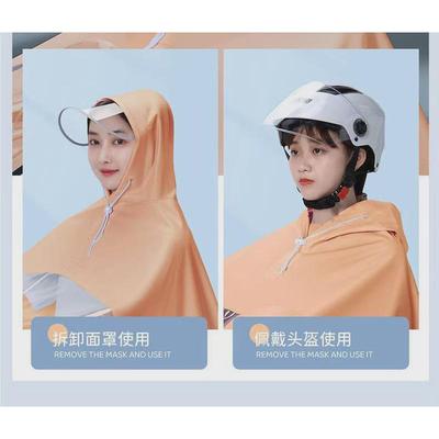 雨衣电动车双人母子女亲子长款全身防暴雨专用透明雨披防水骑行
