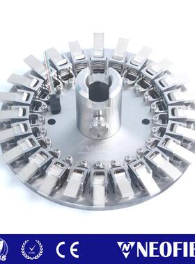 厂家供应MT研磨夹具 24芯德迈机型MPO/APC插芯快装盘光纤研磨夹具