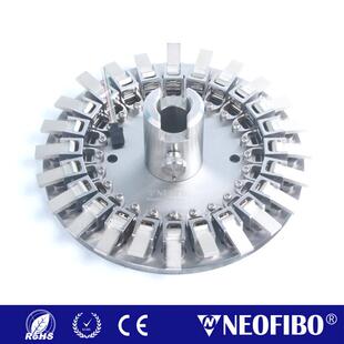 厂家供应MT研磨夹具24芯德迈机型MPO 盘光纤研磨夹具 APC插芯快装