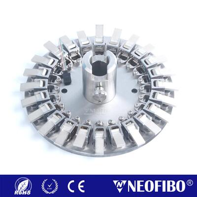 厂家供应MT研磨夹具 24芯德迈机型MPO/APC插芯快装盘光纤研磨夹具