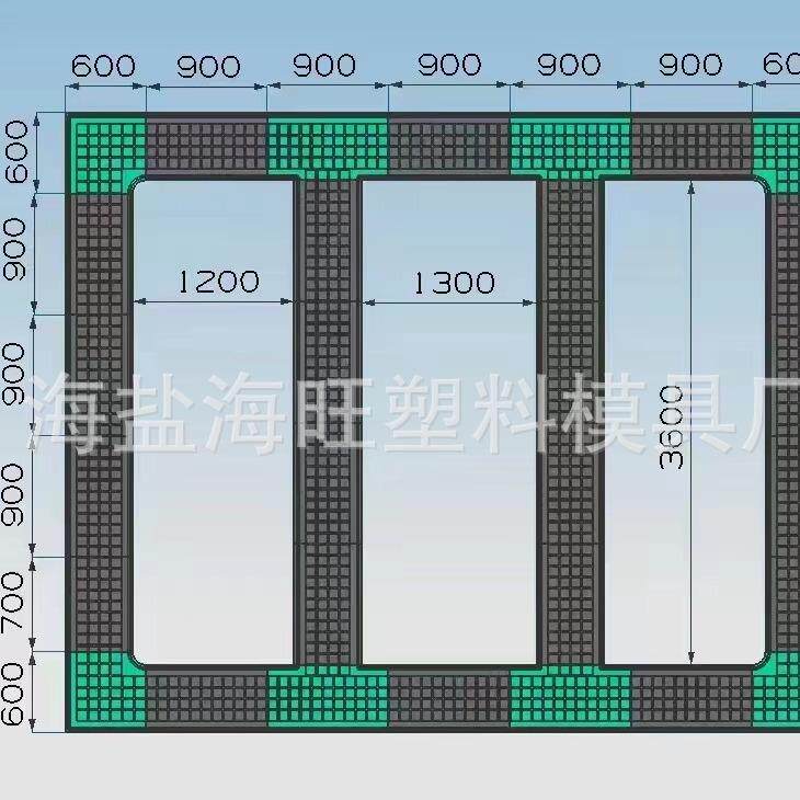 预制菜沟板模具菜地水泥地沟板模具水泥踏步模具菜地围栏模具