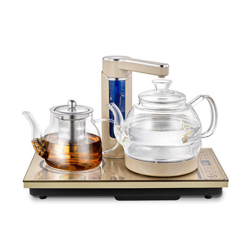 2F桶装纯净水电动抽水器饮水机全自动上水吸烧水保温煮茶壶加热茶