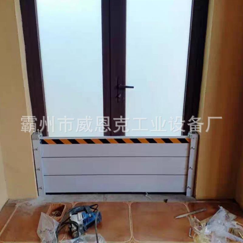 组合式防洪板挡水水板停车场倒防阻水墙学校商场停用洪挡板