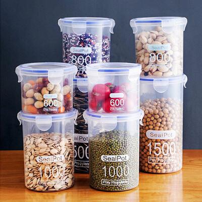 Dry Food Storage Box Containers Kitchen Noodles Sealed Jars