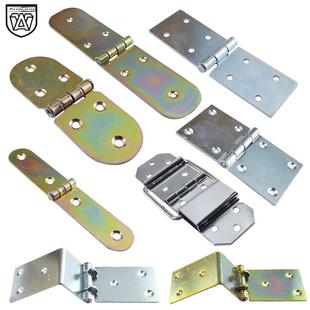 平板镀锌工业铰链铁镀彩长合页机柜道柜工具木箱支撑翻板铰链合叶