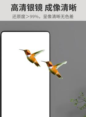 3V5轻奢子贴墙镜粘自穿衣镜家用卧室挂Y墙全身镜免打孔壁挂95918