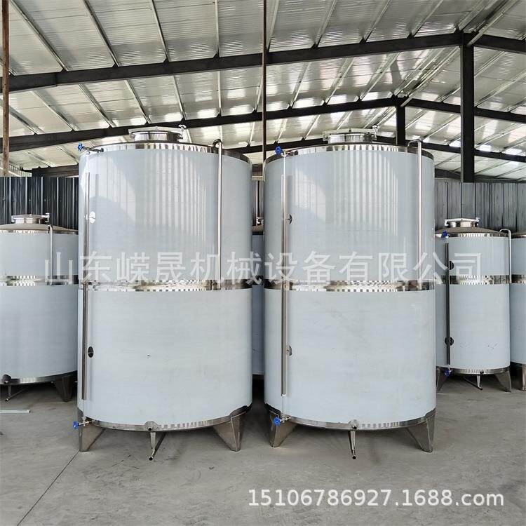 5立方储酒罐 304不锈钢储罐 食品级储存罐 鸡尾酒苹果酒储蓄设备