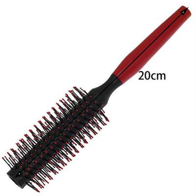 Handle Round Hair Curling Roller Brush Comb Professional