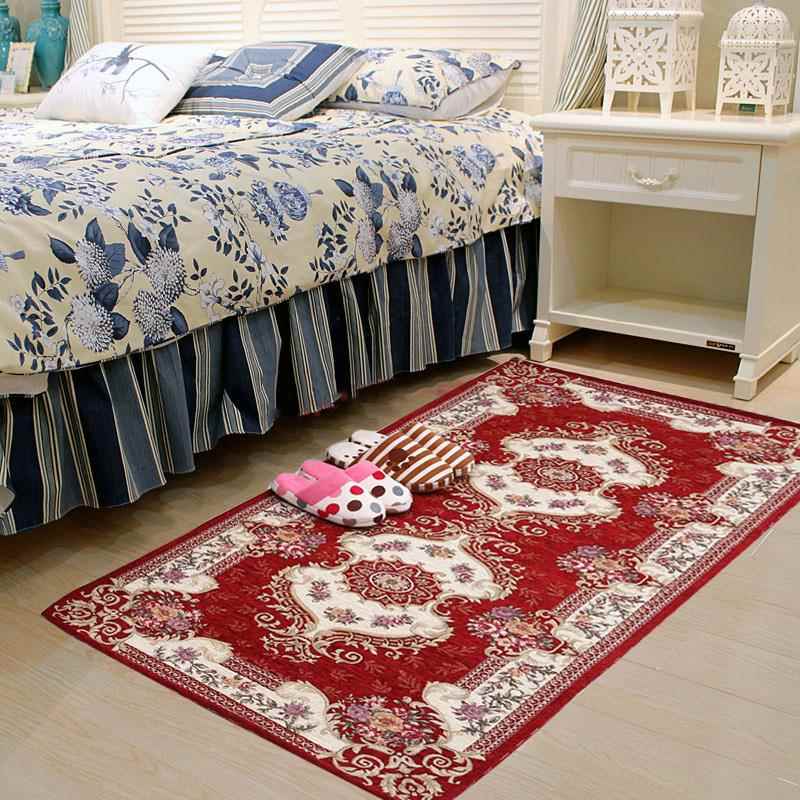 正品欧式园地垫长条床田边毯卧垫防滑门垫厨房脚入户进门口走廊地