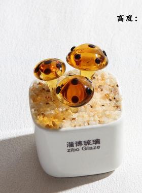 仙人掌办公室工艺品淄博装饰摆件