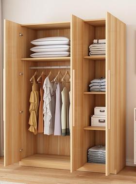 衣柜家用衣卧室26633租房用经济型实木销质儿童橱工出厂直简易组