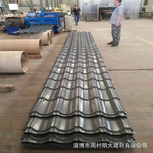 销售YX28-207-828大墙灰琉璃瓦，琉璃仿古彩钢瓦，古建筑琉璃瓦