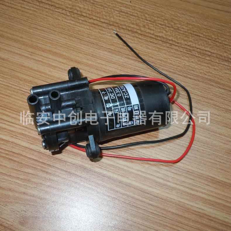 12VA25直流自吸泵静循环泵增压123音泵微型齿轮0泵油泵塑柴料小水