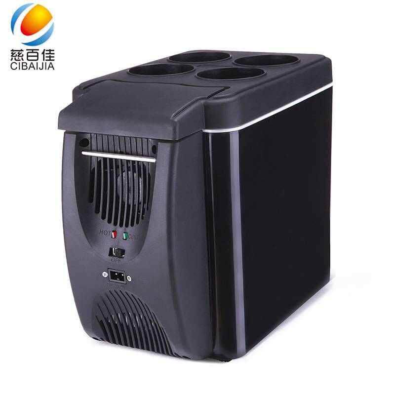车载微型便捷小冰单制冷6l式迷你车载冰箱冷热箱箱冷藏箱小型车款