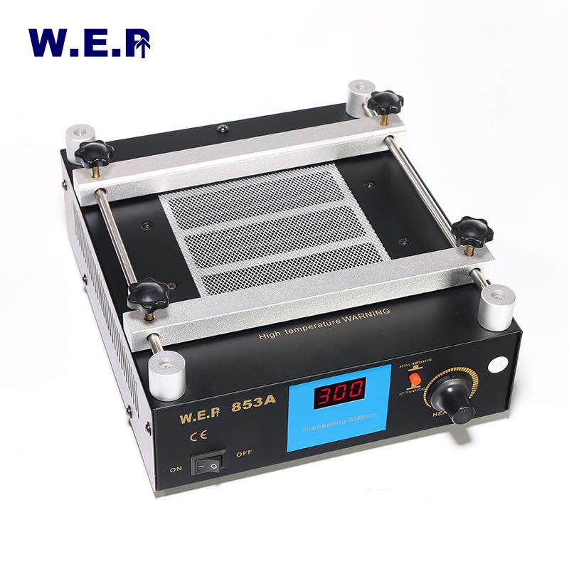 WEP-853A恒温预热台BGA返修台数显加热台红外预热台