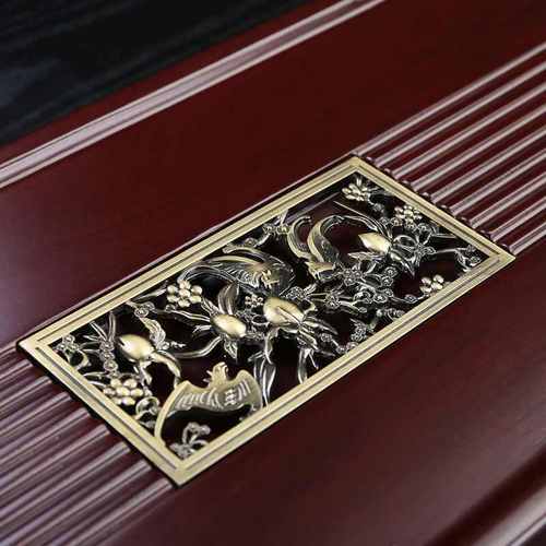 电木茶盘家用简约实木茶台功夫茶具长方形茶海大小号排水式妙之凌