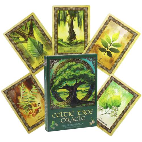 凯尔特之树神谕卡  赠中文电子指南 Celtic Tree Oracle 25张
