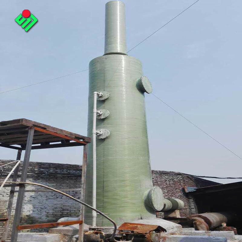 硫塔玻璃钢净592化脱塔业废气玻钢除尘工器璃喷淋塔废气处理厂家