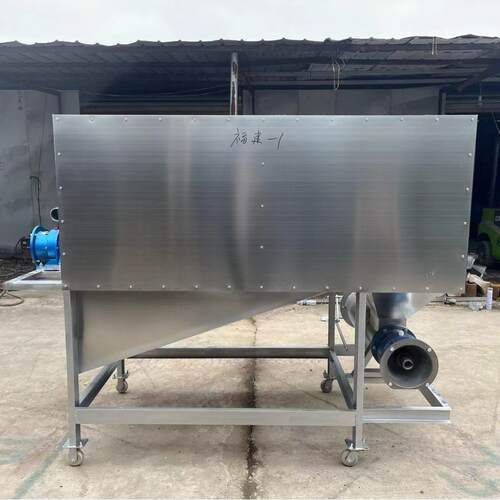 厂家直销牛粪脱水机不锈钢HH-280养殖场家禽粪便干湿分离机