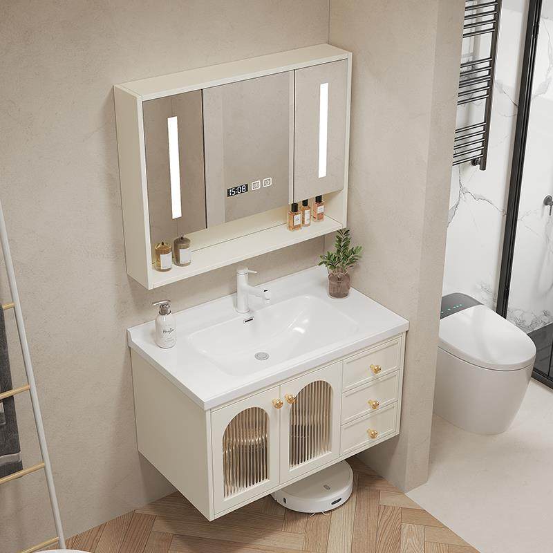 40进深陶瓷一体盆浴室柜组合超窄40cm小户型洗手盆柜洗脸盆洗漱台,家装主材,浴室柜组合,淘宝优惠券,粉丝福利购,淘宝优惠卷