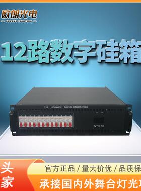 12路数字硅箱每路4KW3KW调光硅箱舞台灯光设备厂家直销高亮度