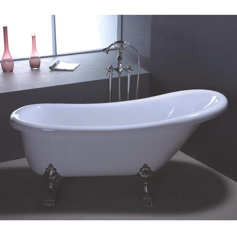 古典亚克力1.4-1.7米贵妃浴缸双层保温澡盆classicbathtub