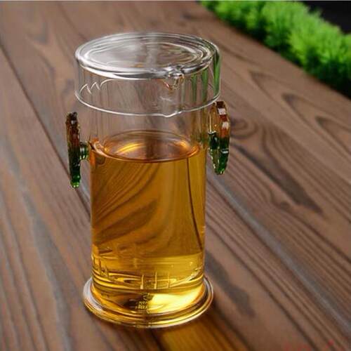 皇家 玻璃红茶茶具泡茶器功夫小茶壶 双耳杯36计不锈钢过滤泡茶壶