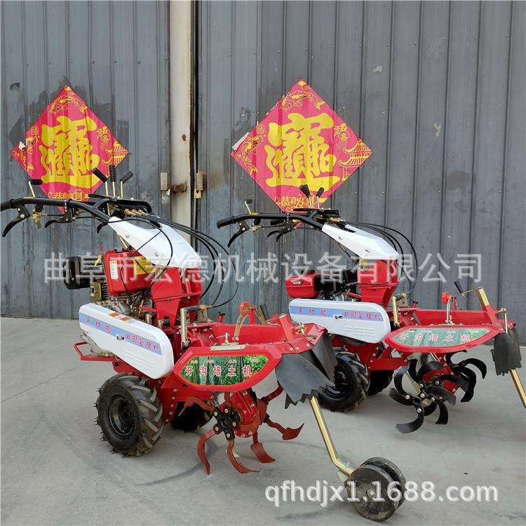 大棚种凤梨开沟培土机封葱上土机甜瓜基地封沟起垄机
